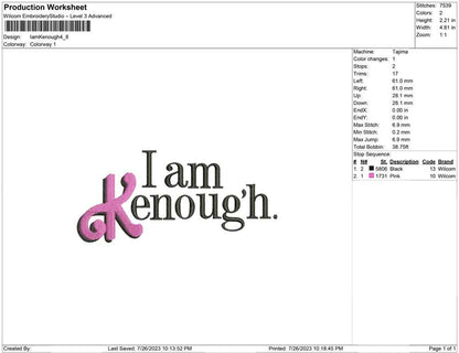 i'am Kenough