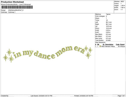 In My Dance Mom Era