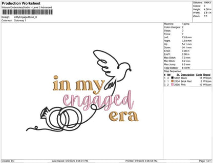 In My Engaged Era