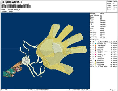 Inazuma Mamoru  LIghting