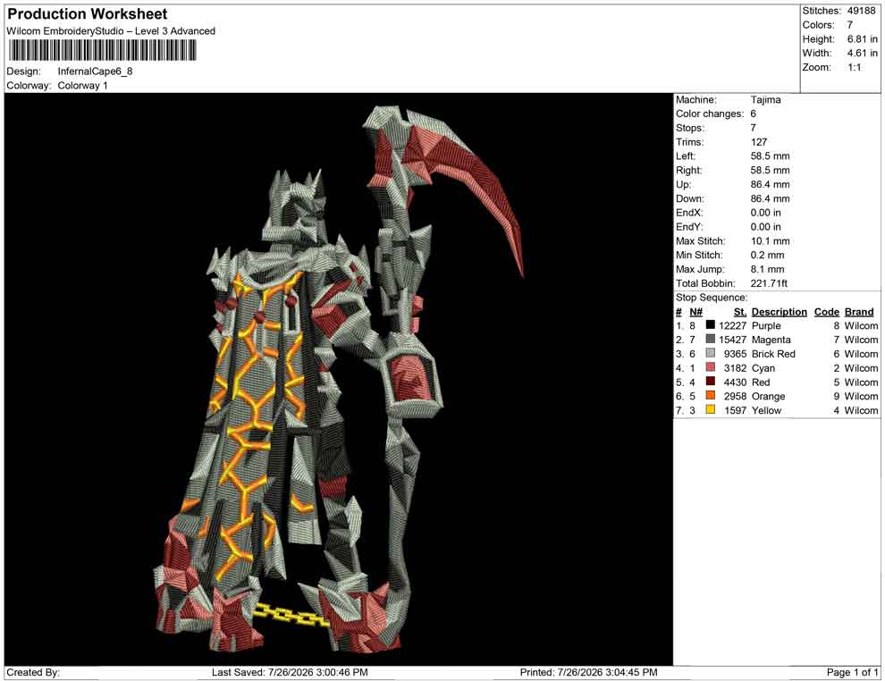 Infernal Cape