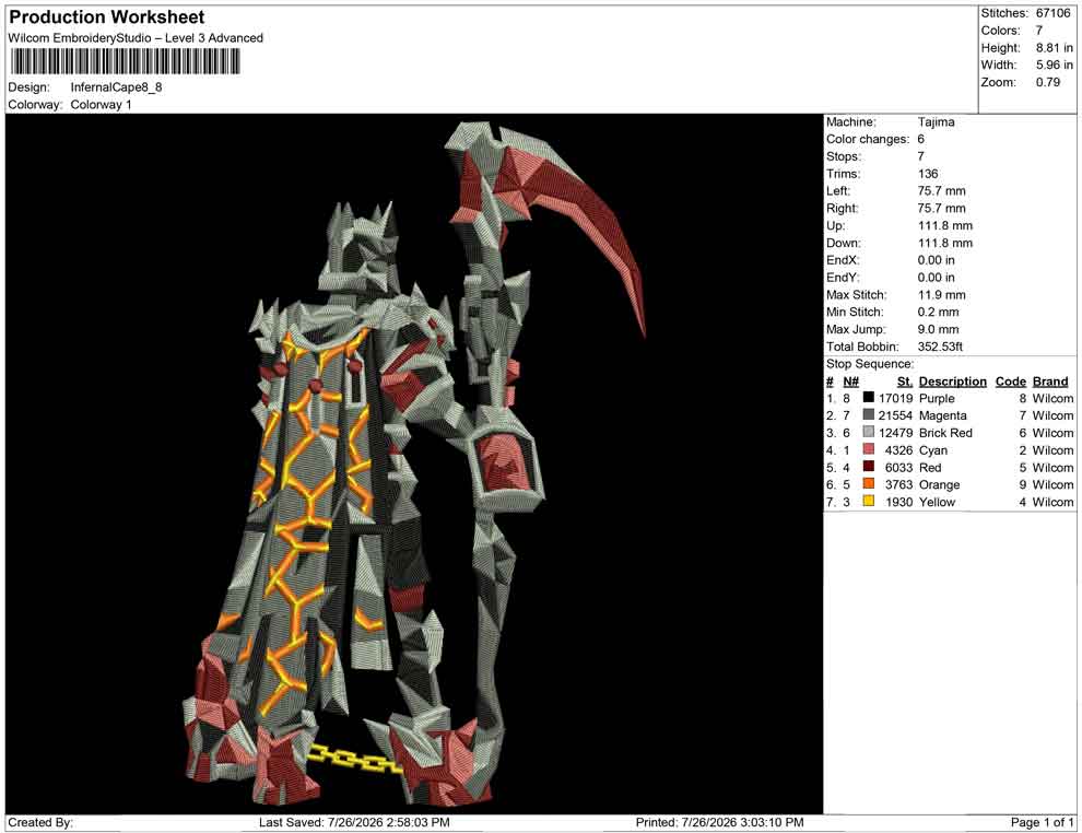 Infernal Cape