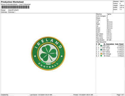 Ireland Football