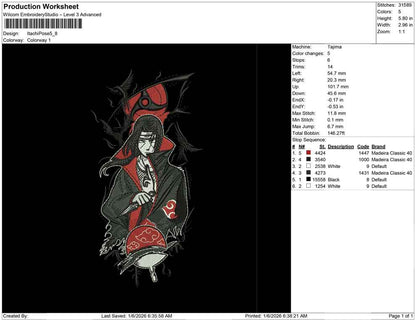 Itachi pose