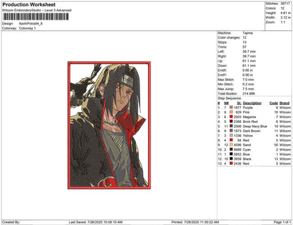 Itachi Potrait