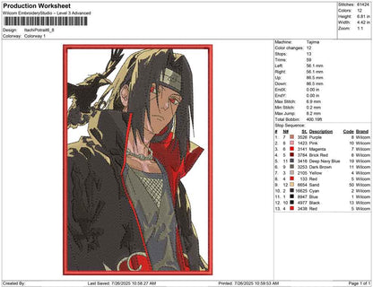 Itachi Potrait