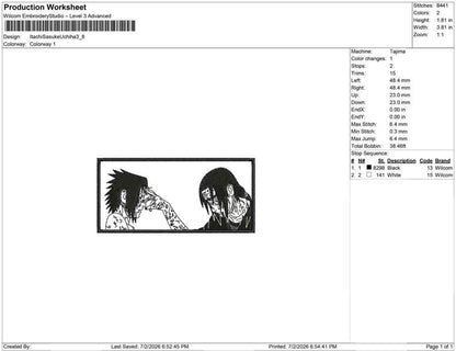 Itachi Sasuke Uchiha
