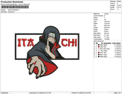 Itachi Uchiha B
