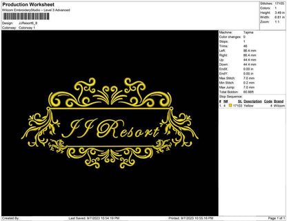 JJ resort logo