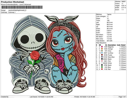 Jack And Sally Nightmare