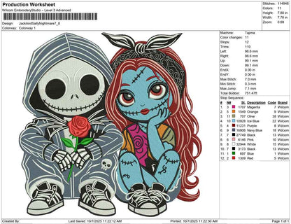 Jack And Sally Nightmare