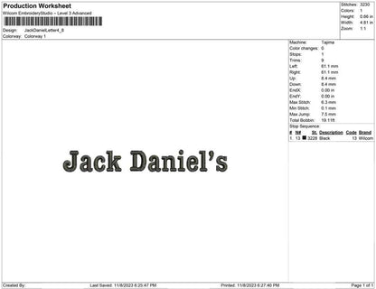 Jack Daniel Leter