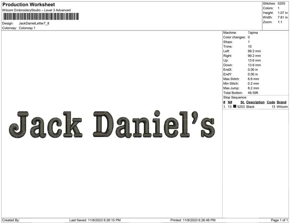 Jack Daniel Leter