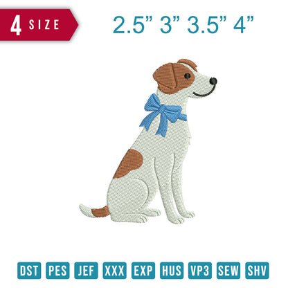 Jack Russell Terrier Ribbon