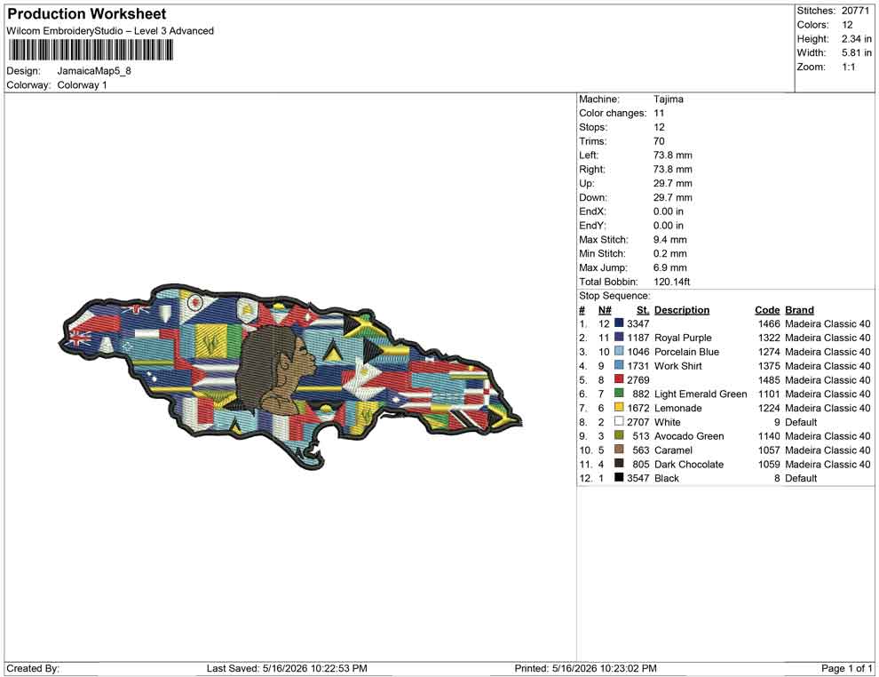 Jamaica Map