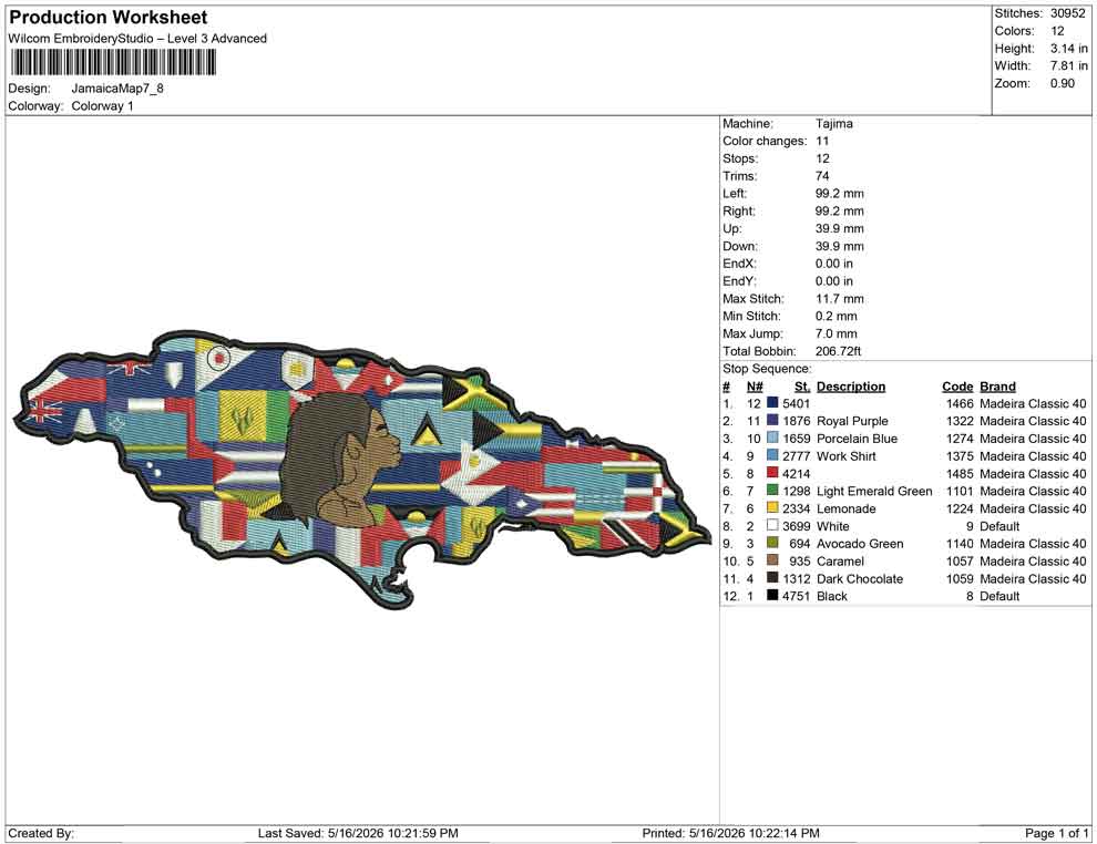 Jamaica Map