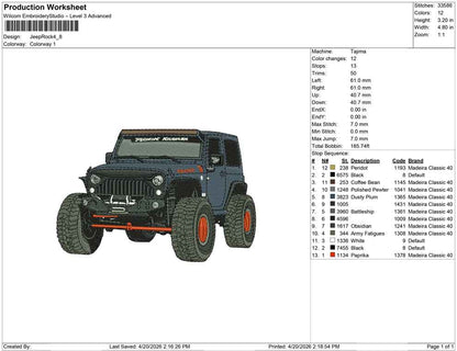 Jeep Rock