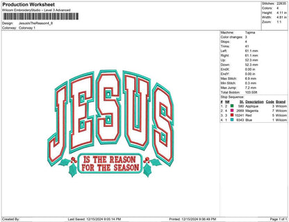 Jesus Is The Reason