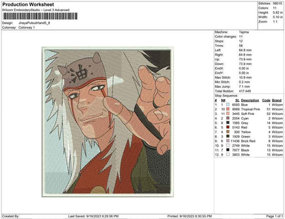 Jiraya PutOut Hand
