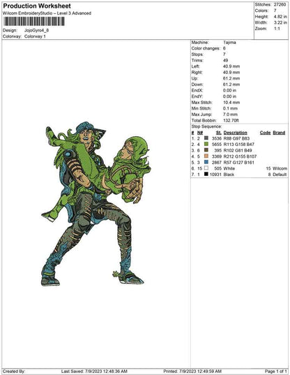 jojo and gyro