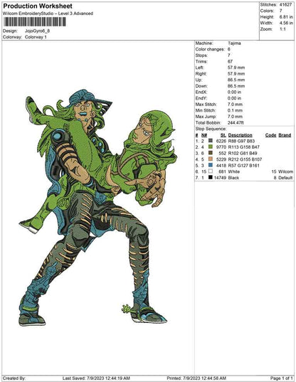 jojo and gyro