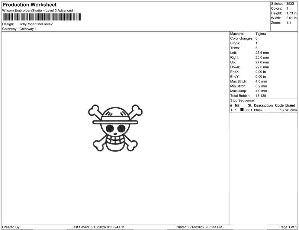 Jolly Roger One Piece