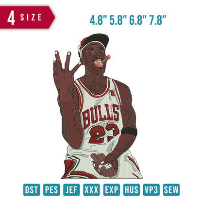Jordan smoking