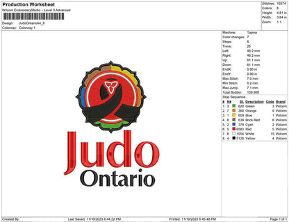 Judo ontario A