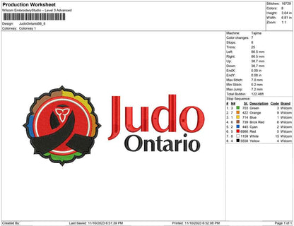 Judo ontario B