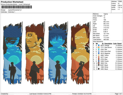 Jujutsu kaisen Panorama
