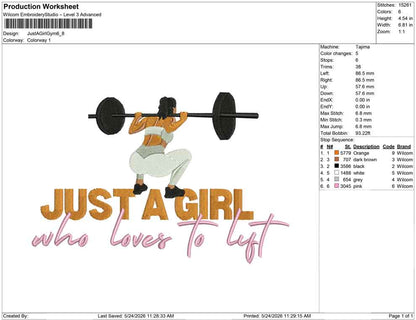Just A Girl Gym