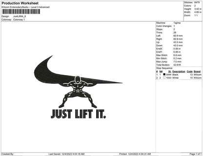 Just Lift it