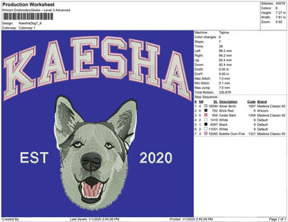 Kaesha Dog