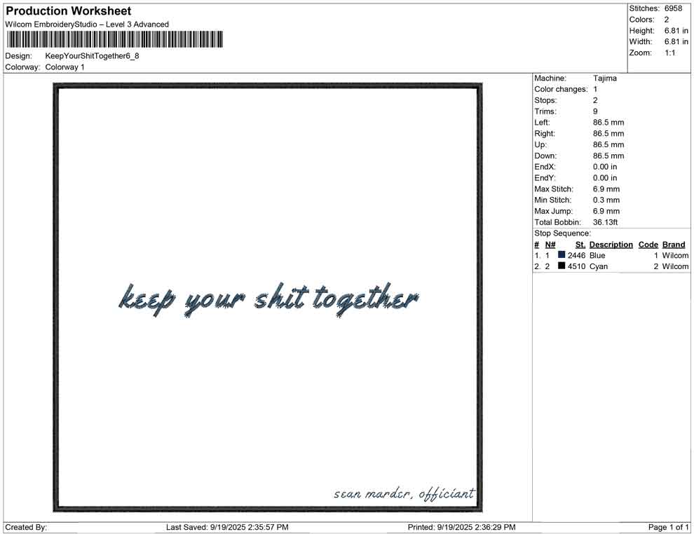 Keep Your Shit Together