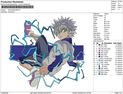 Killua Light Fight