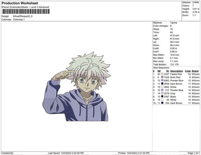 Killua Respect