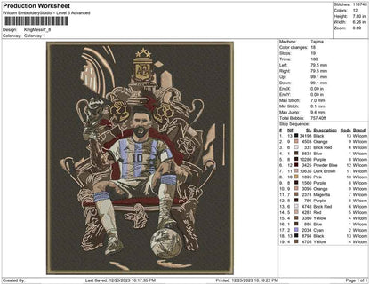 King messi