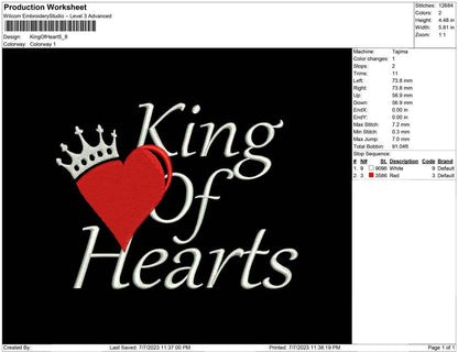 king of heart