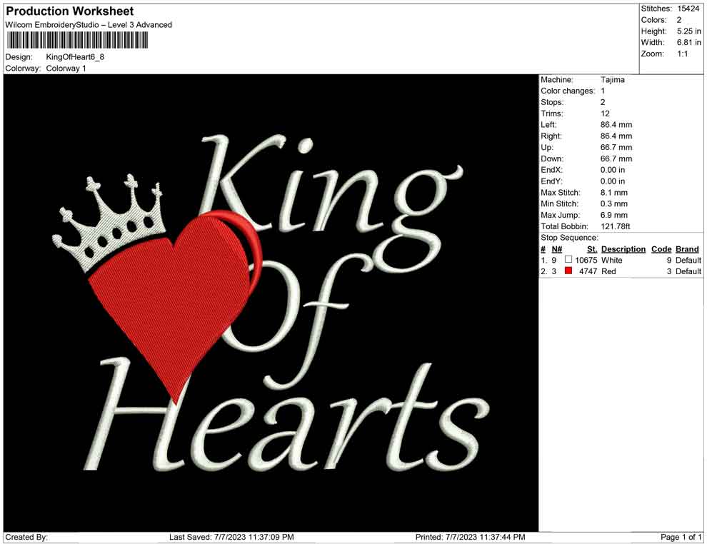 king of heart