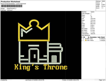 Kings Throme