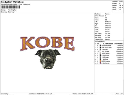 Kobe Dog