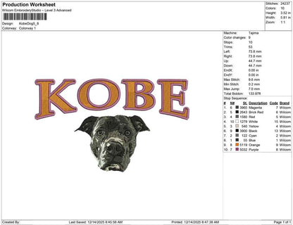 Kobe Dog