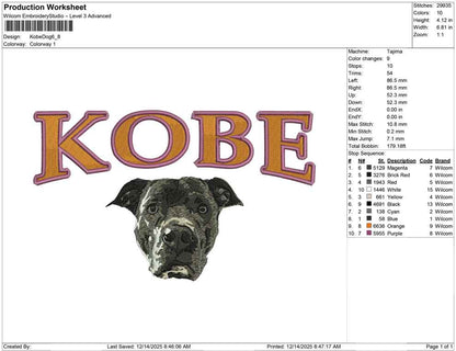 Kobe Dog