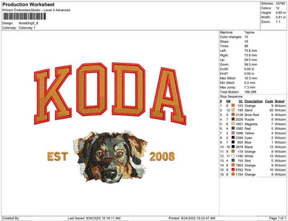 Koda Dog