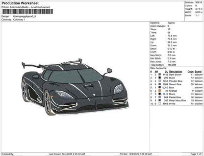 Koenigsegg Agera