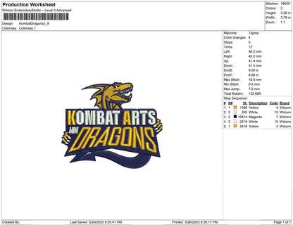 Kombat Dragons