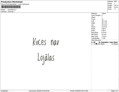 Kuces Nav