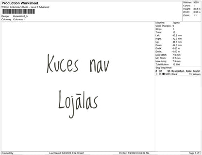 Kuces Nav