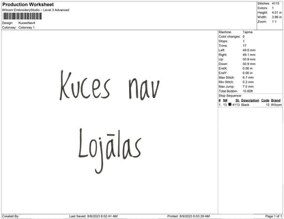 Kuces Nav