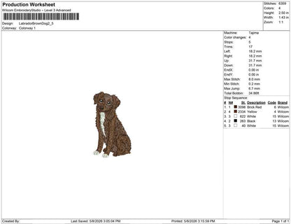 Labrador Brown Dog